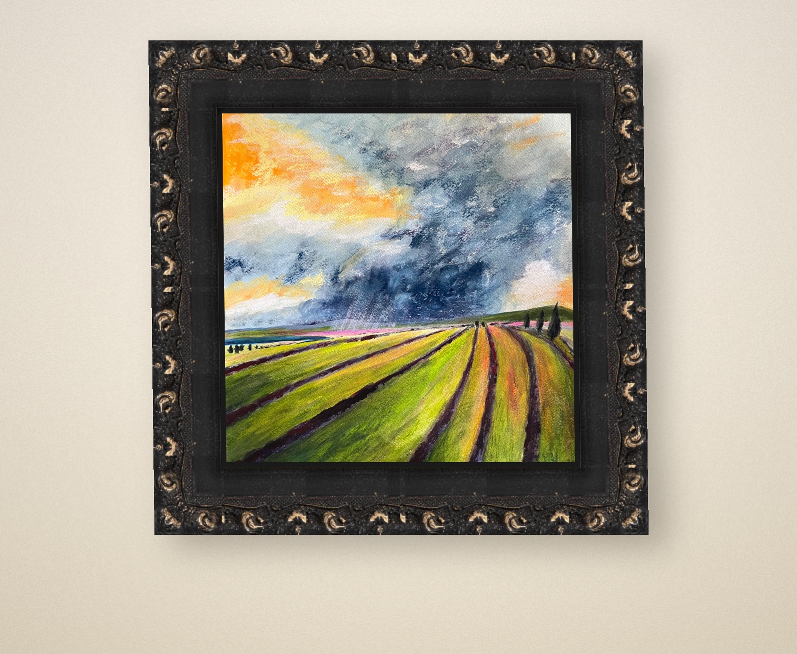 Artwork titled Where the Storm Breaks by Andrew Bowers