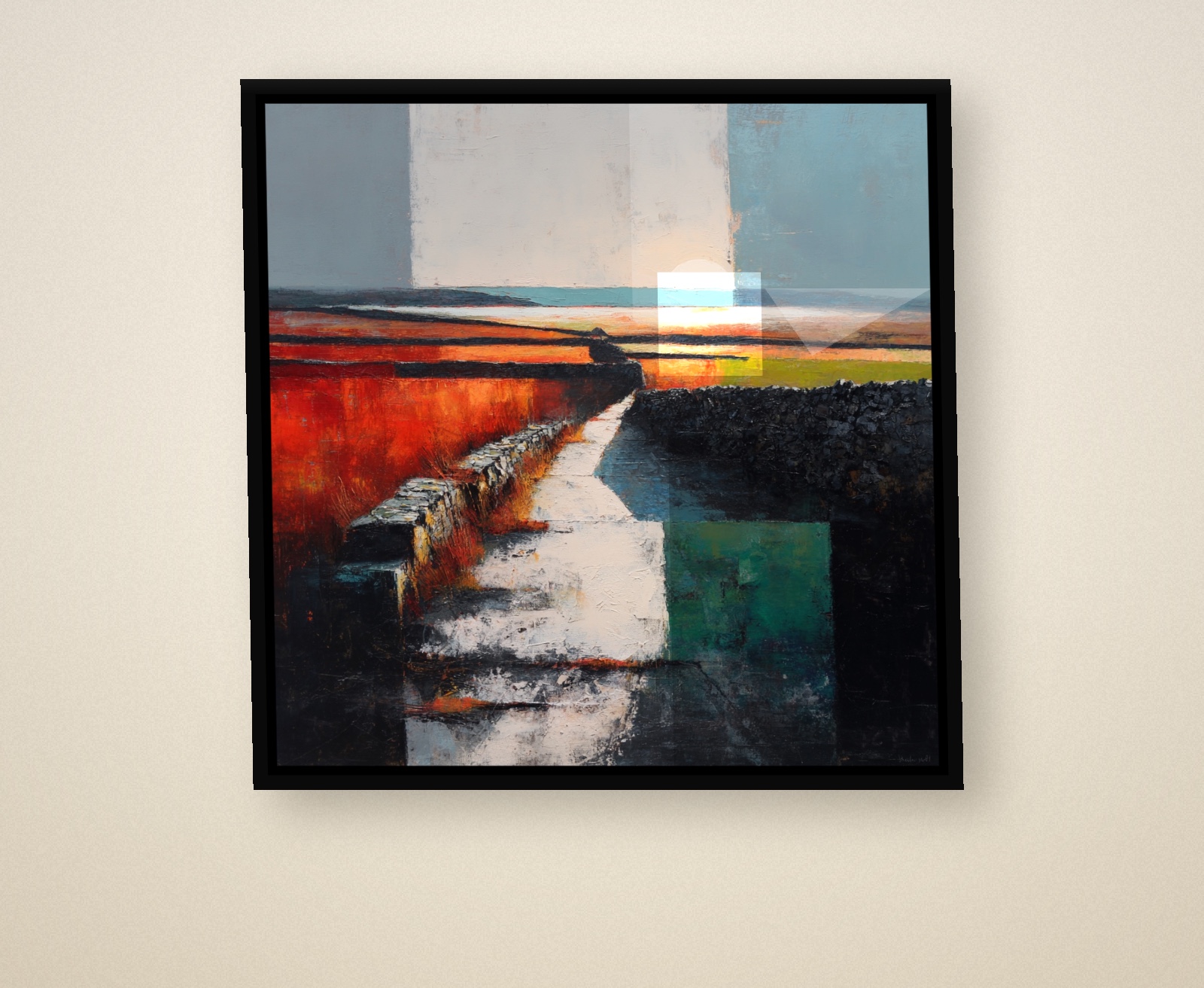 Artwork titled The Long Divide by Andrew Bowers