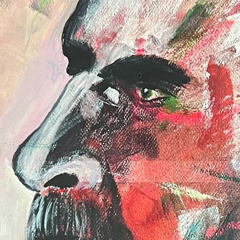 Figure in Red detail 1