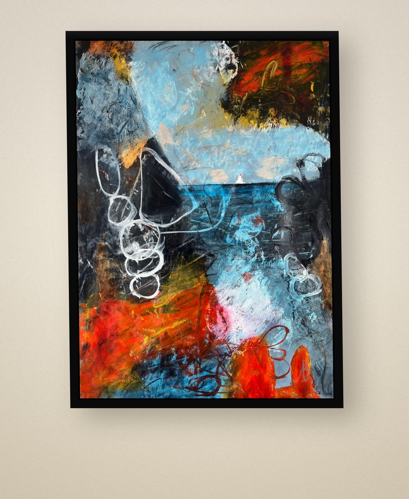 Artwork titled Held Horizon by Andrew Bowers