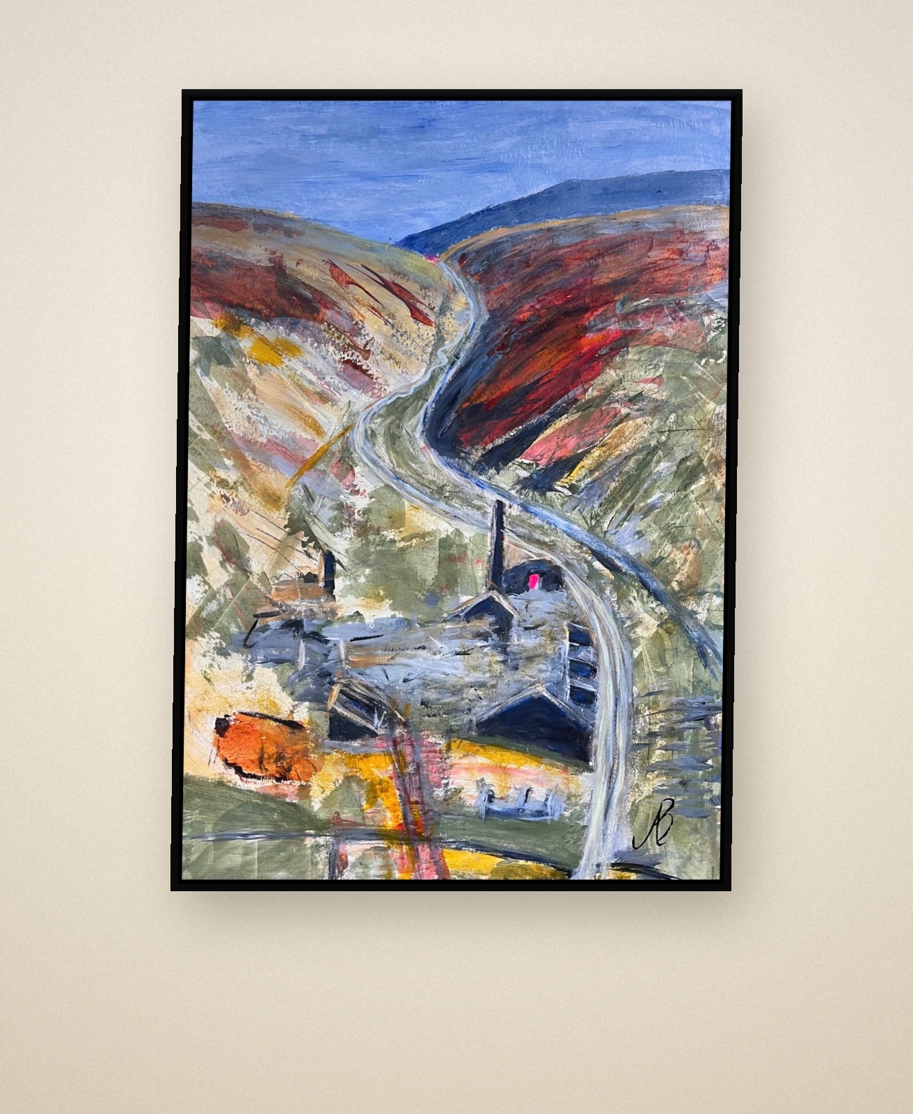 Artwork titled Moorland Memory by Andrew Bowers