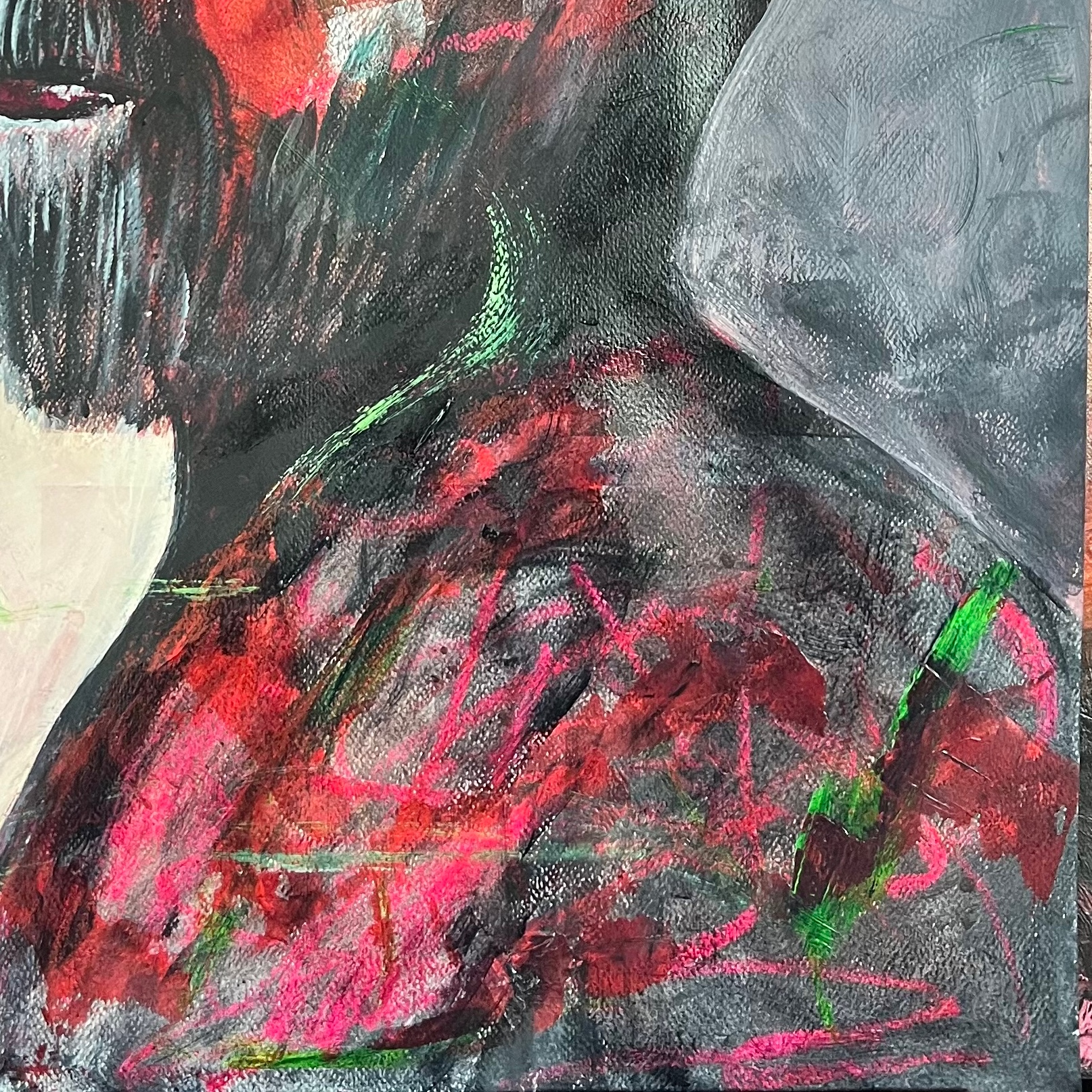 Figure in Red detail 3