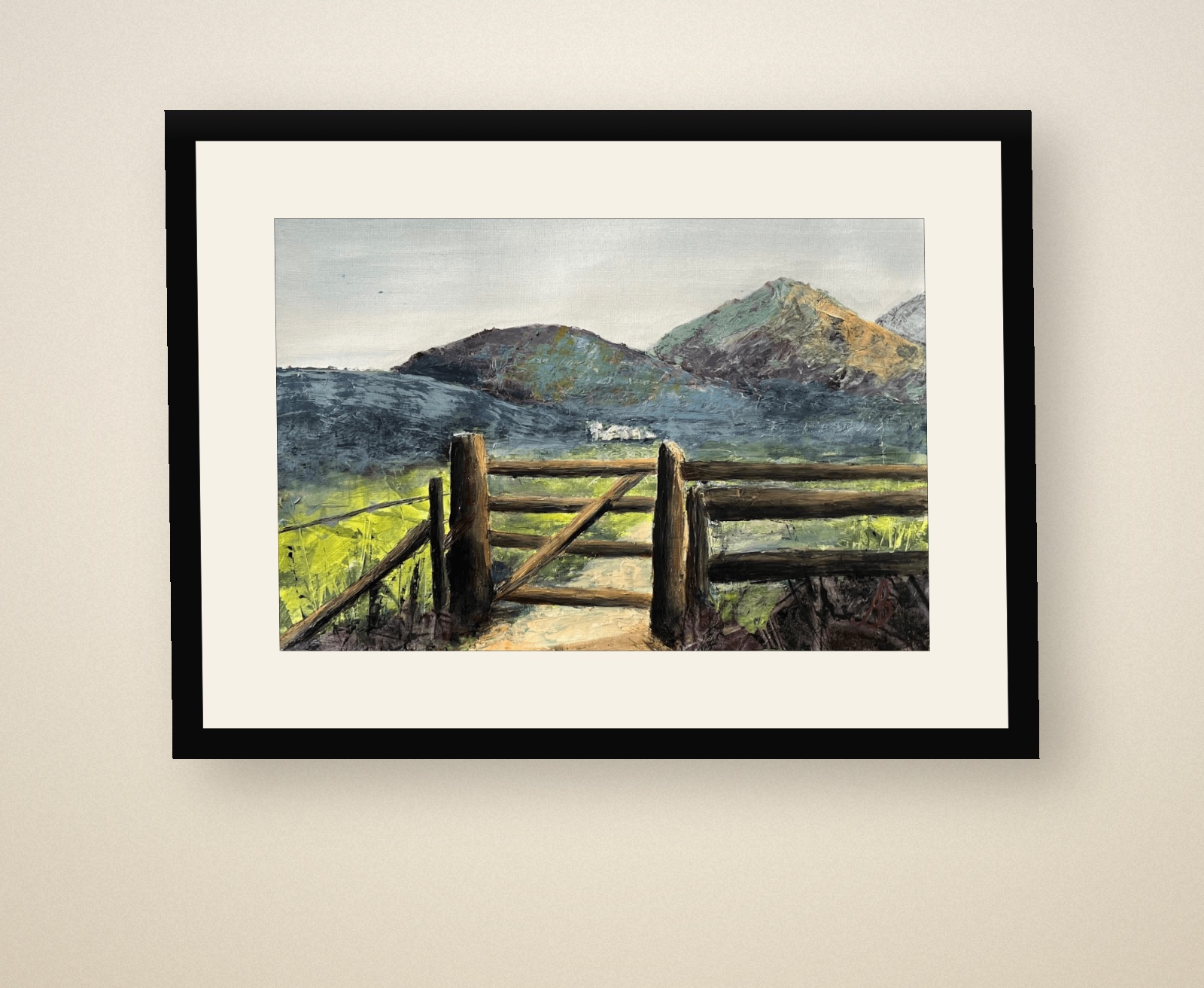 Artwork titled Through the Gate by Andrew Bowers