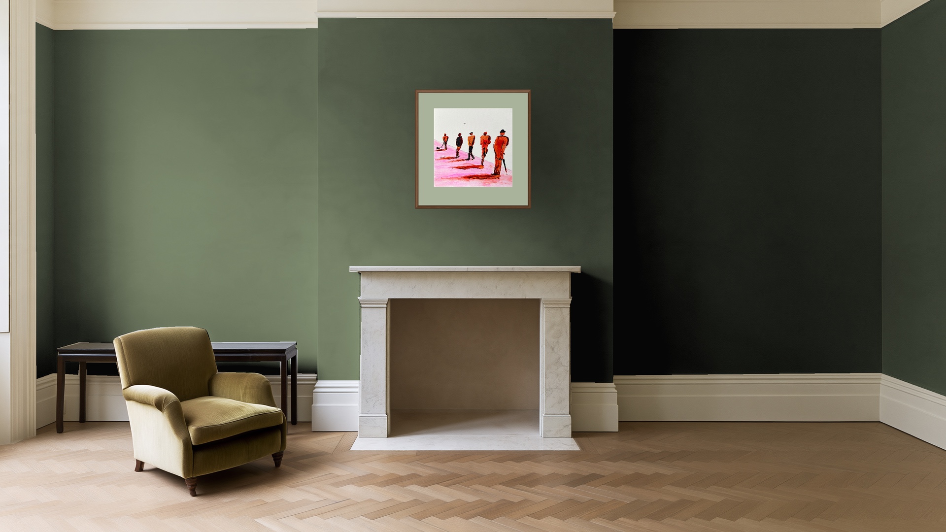 Passing Company — Room mockup (landscape)