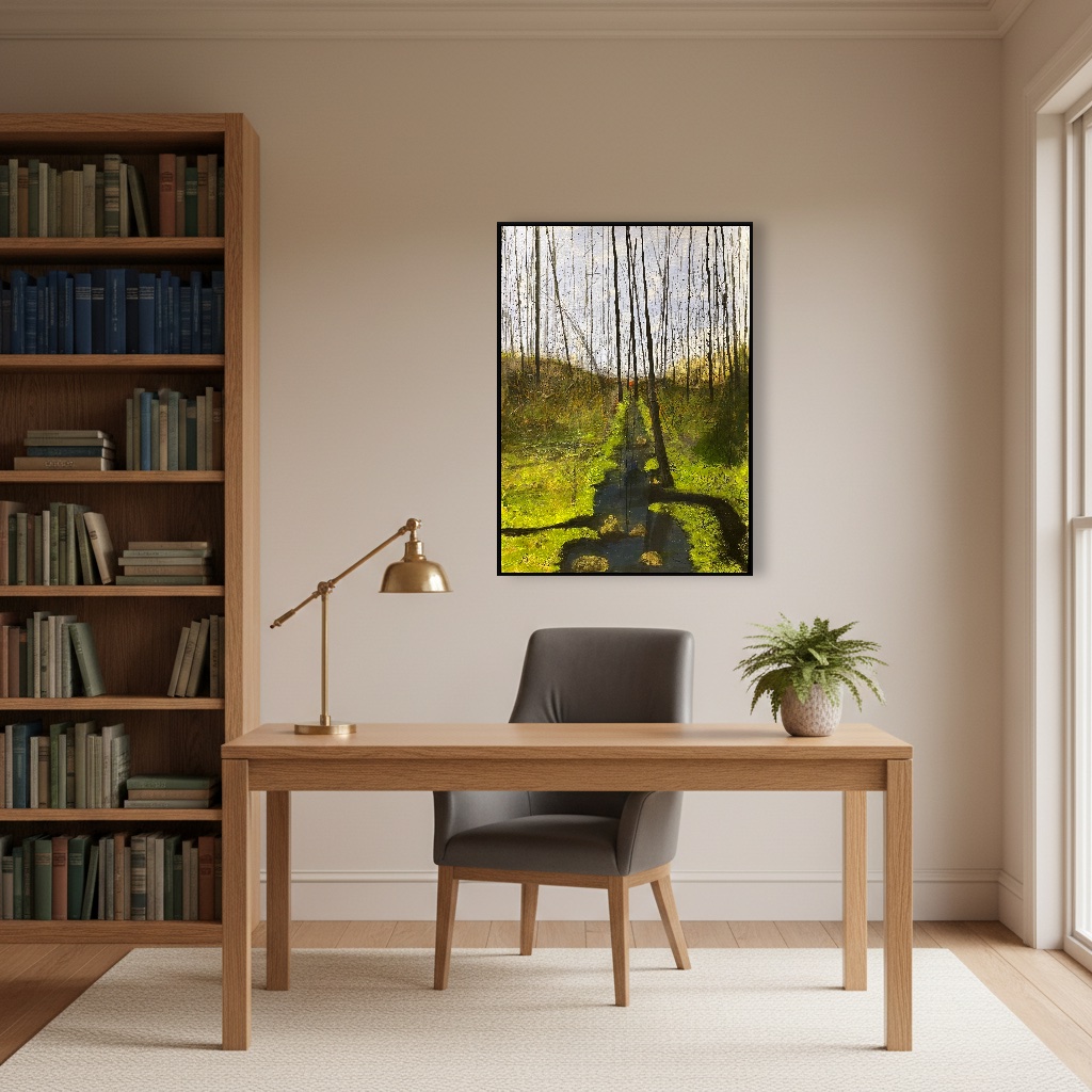 Where Water Narrows — Office / Study
