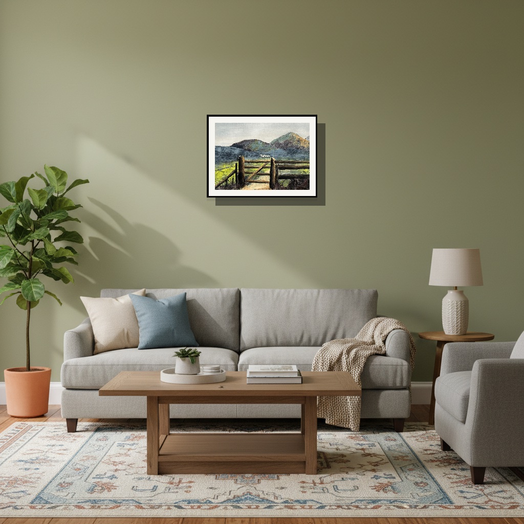 Through the Gate — Living Room